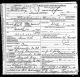 Death Certificate - Flora Minerva Bowman