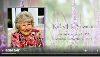 Tribute video for Ruby Hall